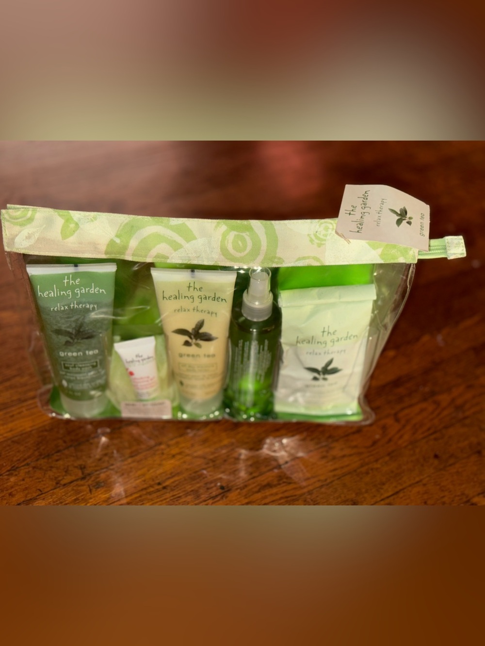 The Healing Garden Green Tea Relax Therapy Bath & Body Set